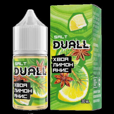Duall hard (Хвоя, Лимон, Анис) 30 мл 20 мг
