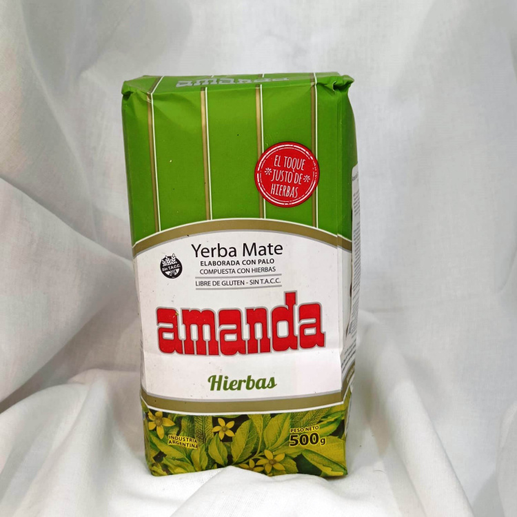 Мате Amanda Compuesta Con Hierbas (Травы) 500гр - Аргентина
